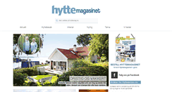 Desktop Screenshot of hyttemag.no